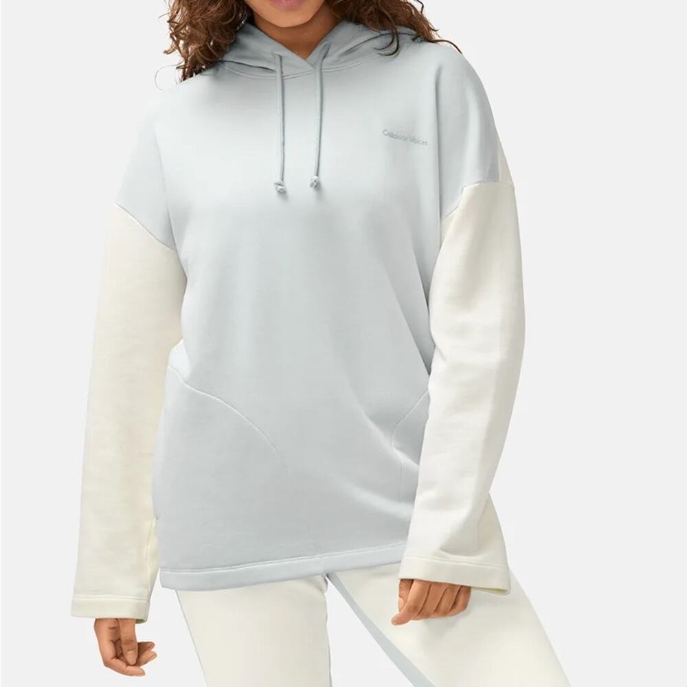 Outdoor Voices Soft Cotton Oversized Hoodie Dove / Bone Size Medium